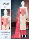 Apsara 3335 A To D By Bipson Pure Roman Silk Dyed With Embroidery Work Top Bottom With Dupatta Bulk Orders In India